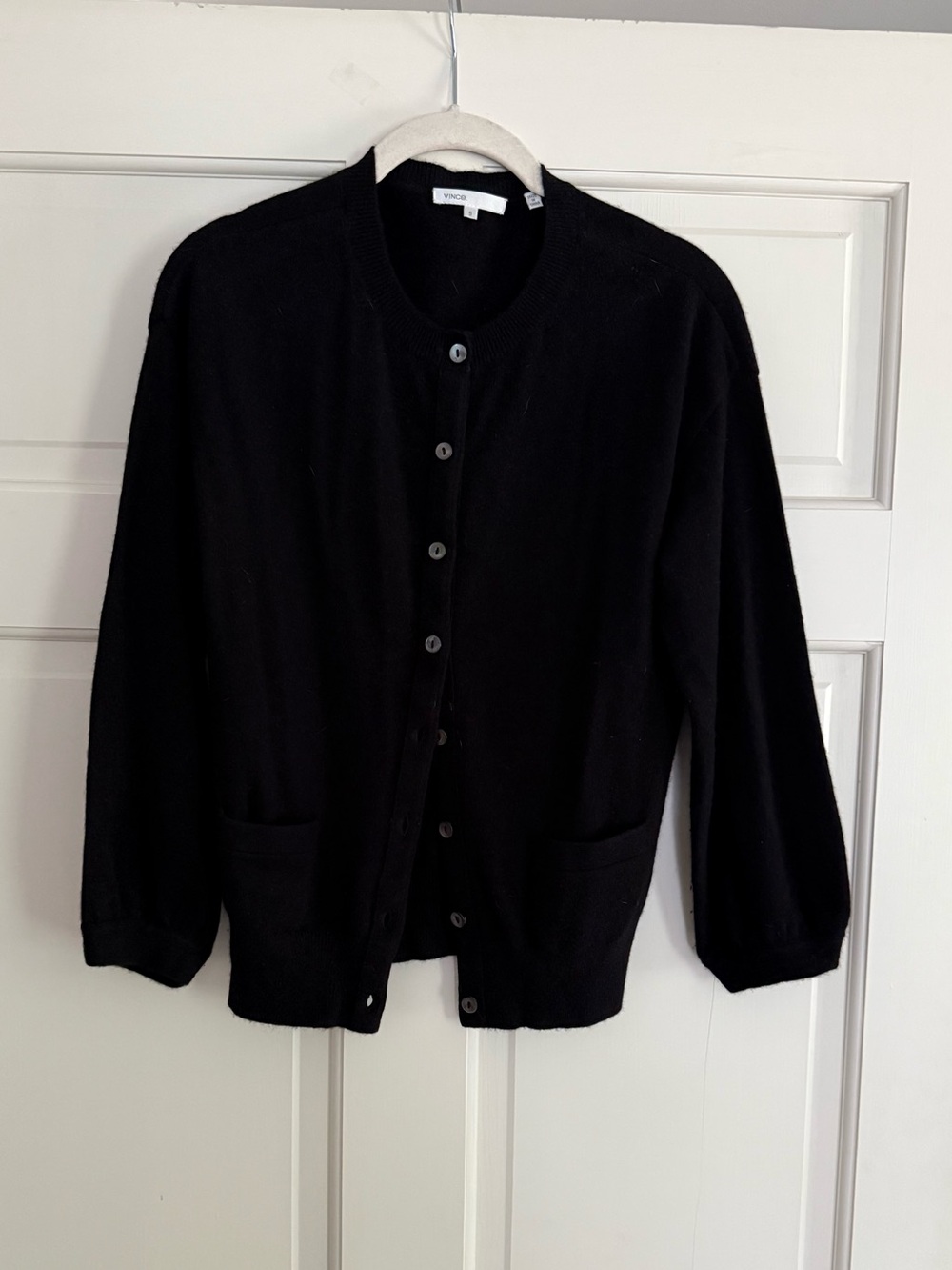 Vince 100% Cashmere Black Women’s Cardigan